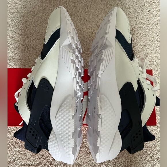Nike By You Air Huarache Navy White - Picture 6 of 9